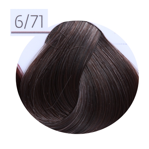 6/71 краска для волос, темно-русый коричнево-пепельный / ESSEX Princess 60 мл