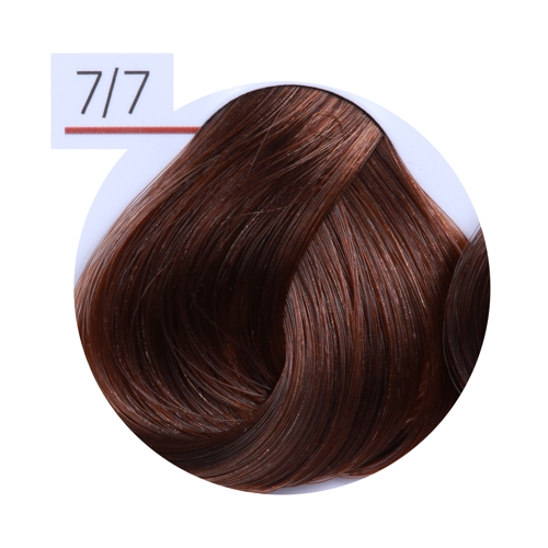 7/7 краска для волос, средне-русый коричневый (кофе с молоком) / ESSEX Princess 60 мл
