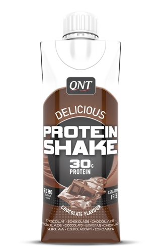 Продукт специальный пищевой Кью эн ти делишес протеин шейк, шоколад / Delicious Whey Shake Tetra (3