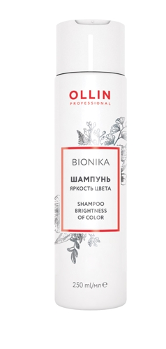 Шампунь для окрашенных волос Яркость цвета / BioNika 250 мл