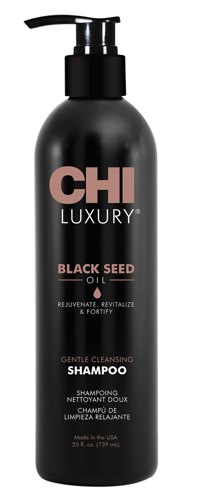 Шампунь с маслом семян черного тмина для мягкого очищения волос / CHI LUXURY 739 мл