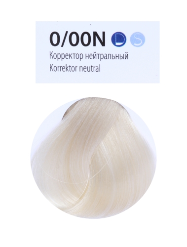 0/00N краска-корректор для волос, нейтральный / DE LUXE Correct 60 мл