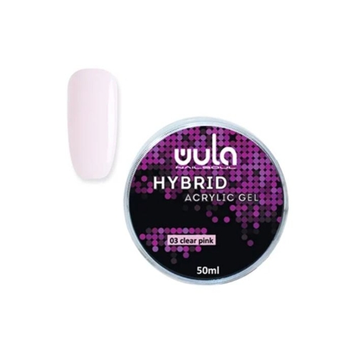 03 гель акриловый / Hybrid acrylic gel, Clear pink 50 мл