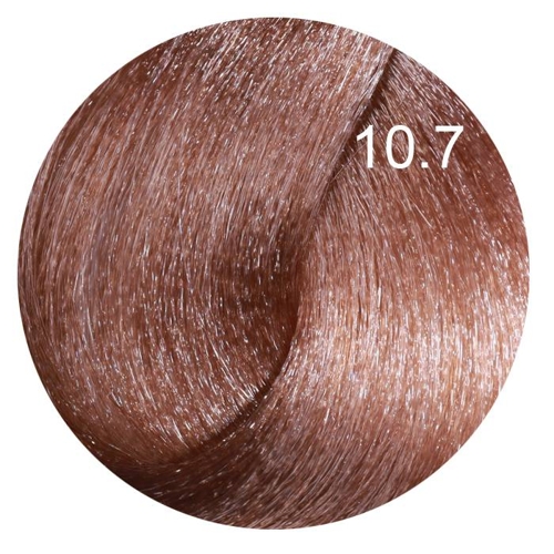10.7 краска для волос, очень светлый блондин коричневый кашемир / LIFE COLOR PLUS 100 мл