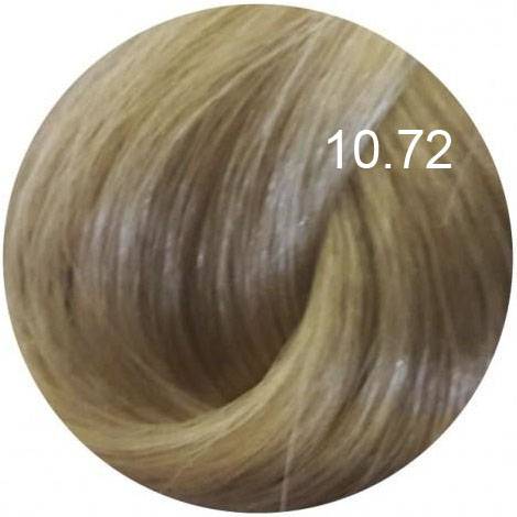 10.72 краска для волос, платиновый блондин коричнево-перламутровый / LIFE COLOR PLUS 100 мл