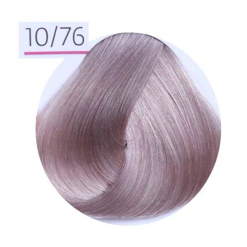 10/76 краска для волос, светлый блондин коричнево-фиолетовый (снежный лотос) / ESSEX Princess 60 мл