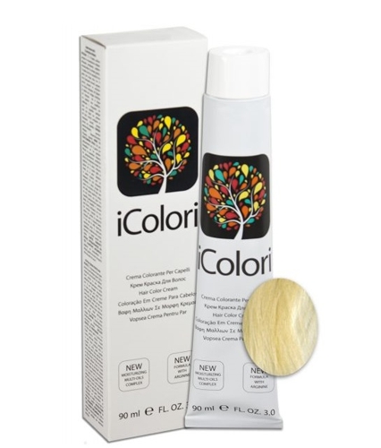 11.0 краска для волос, супер-платиновый натуральный блондин / ICOLORI 100 мл