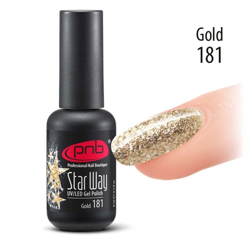 181 гель-лак для ногтей / Gel nail polish PNB 8 мл