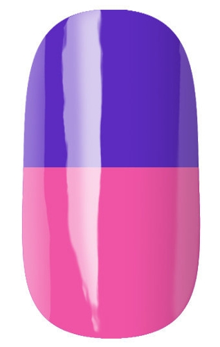 2953 гель-лак термо, сине-фиолетовый - розовый / Thermo 7 мл