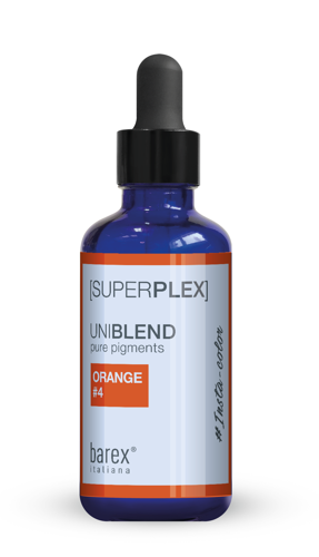 #4 пигмент прямого окрашивания для волос, оранжевый / Superplex Uniblend Pure Pigments, Orange 50 м