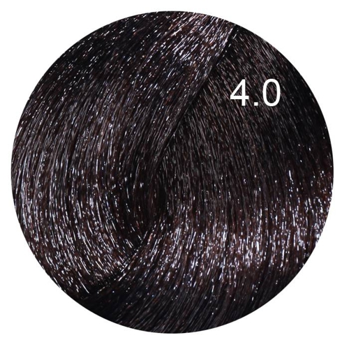 4.0 краска для волос, каштановый / LIFE COLOR PLUS 100 мл