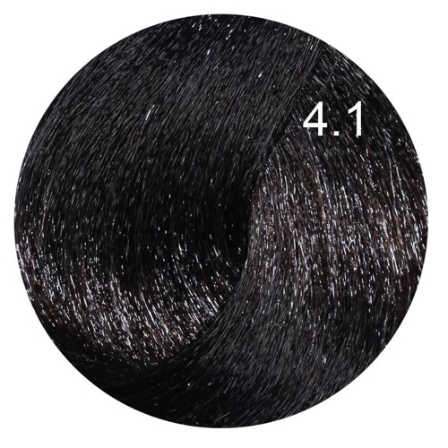 4.1 краска для волос, каштановый пепельный / LIFE COLOR PLUS 100 мл