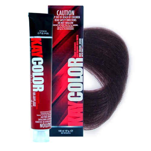4.4 краска для волос, медно-коричневый / KAY COLOR 100 мл