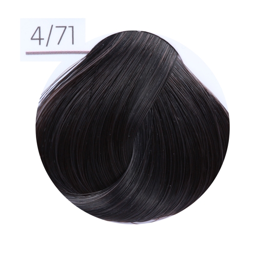 4/71 краска для волос, шатен коричнево-пепельный (магический коричневый) / ESSEX Princess 60 мл