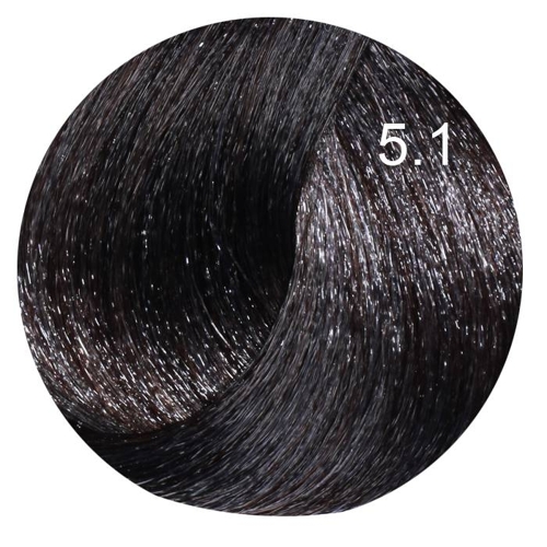 5.1 краска для волос, светло-каштановый пепельный / LIFE COLOR PLUS 100 мл