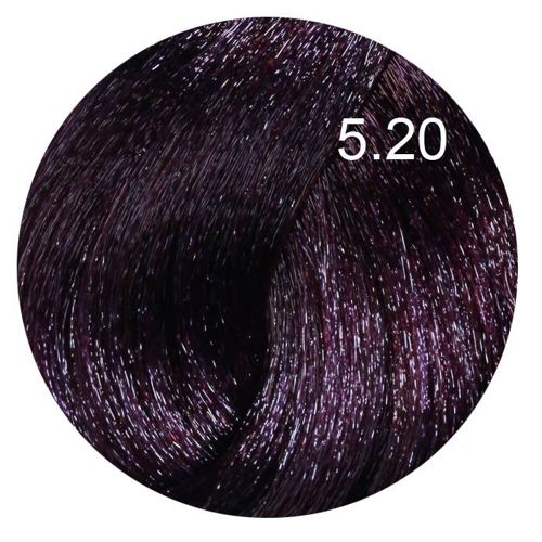 5.20 краска для волос, светло-каштановый ирис / LIFE COLOR PLUS 100 мл