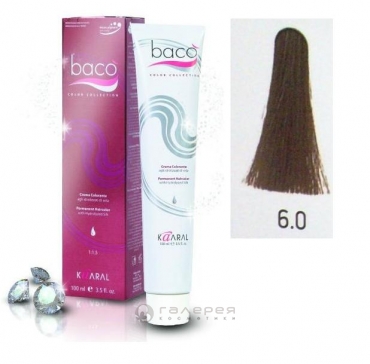 6.0 краска для волос / Baco COLOR 100 мл