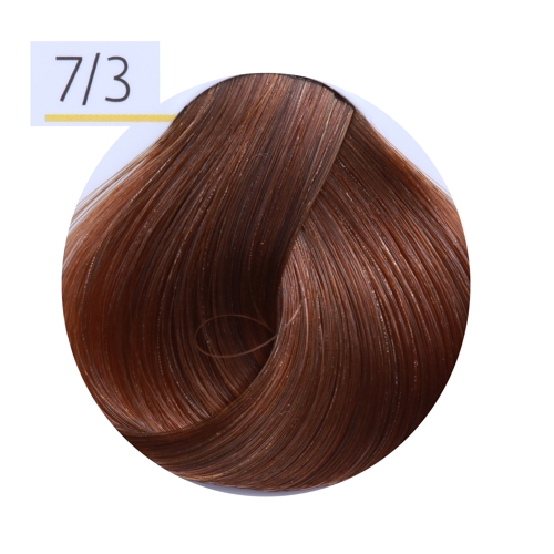 7/3 краска для волос, средне-русый золотистый (ореховый) / ESSEX Princess 60 мл