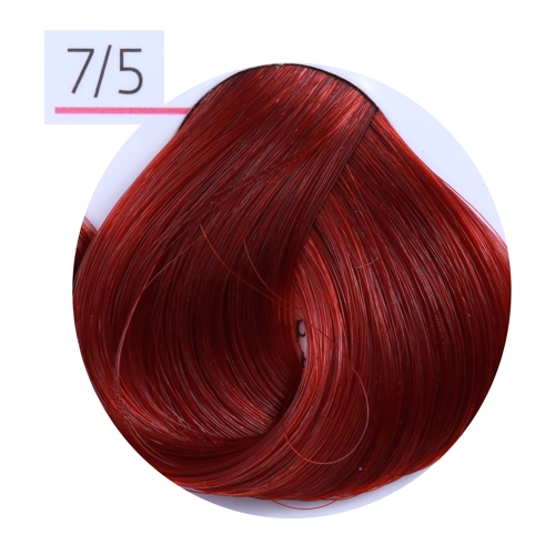 7/5 краска для волос, средне-русый красный / ESSEX Princess 60 мл