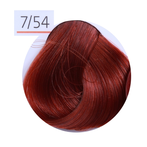 7/54 краска для волос, средне-русый красно-медный (гранат) / ESSEX Princess 60 мл