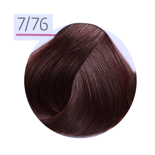 7/76 краска для волос, средне-русый коричнево-фиолетовый / ESSEX Princess 60 мл