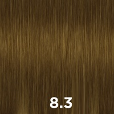 8.3 крем-краска для волос, светлый золотистый блондин / AURORA 60 мл