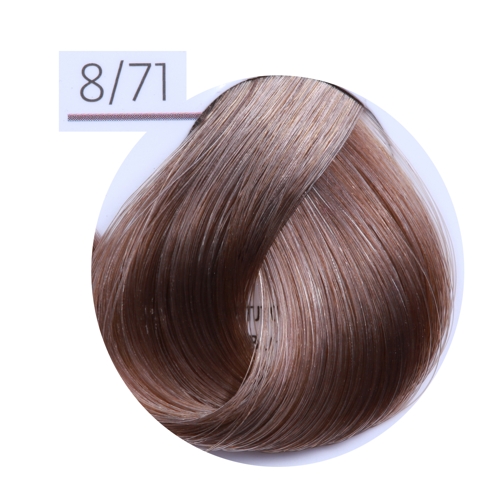 8/71 краска для волос, светло-русый коричнево-пепельный / ESSEX Princess 60 мл