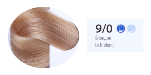 9/0 краска для волос, блондин / DELUXE 60 мл