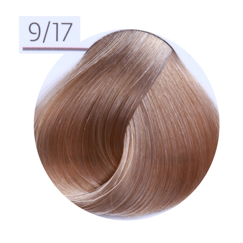 9/17 краска для волос, блондин пепельно-коричневый / ESSEX Princess 60 мл