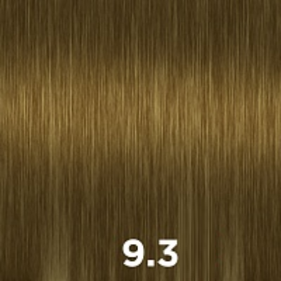 9.3 крем-краска для волос, очень светлый золотистый блондин / AURORA 60 мл