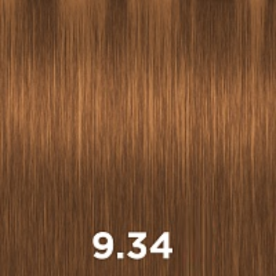 9.34 крем-краска для волос, очень светлая золотая медь / AURORA 60 мл