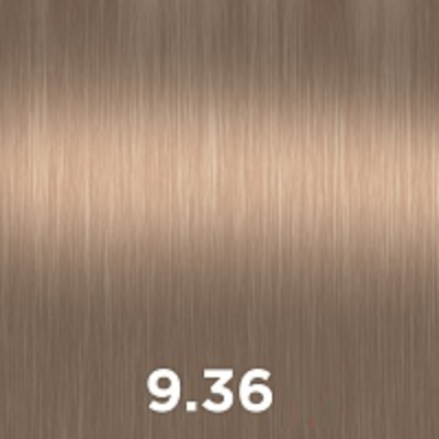 9.36 крем-краска для волос, очень светлый золотой песок / AURORA 60 мл