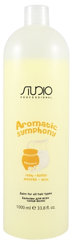 Бальзам для всех типов волос Молоко и мед / Aromatic Symphony 1000 мл