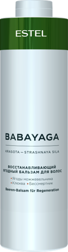 Бальзам восстанавливающий ягодный для волос / BABAYAGA 1000 мл