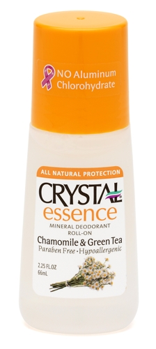 Дезoдорант роликовый, ромашка и зеленый чай / Crystal ROLL-on Chamomile & Green Tea 66 мл