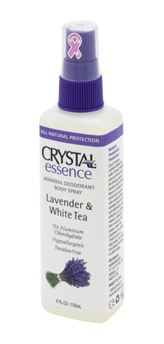 Дезoдорант-спрей, лаванда и белый чай / Crystal Sprey Lavender & White Tea 118 мл
