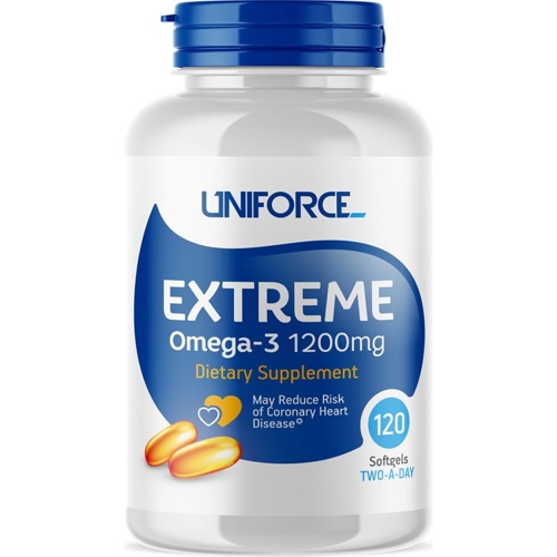 Добавка биологически активная к пище / Extreme Omega-3 1200 мг 120 капсул