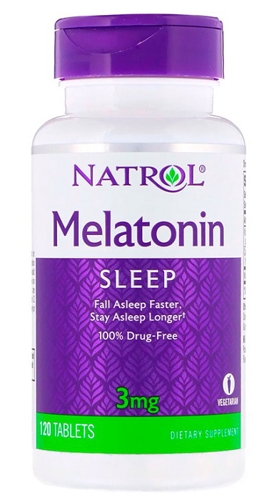 Добавка биологически активная к пище Мелатонин / Melatonin 3 мг 120 таблеток