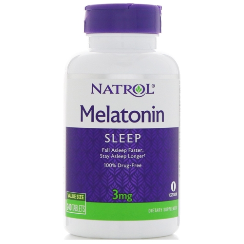 Добавка биологически активная к пище Мелатонин / Melatonin 3 мг 240 таблеток