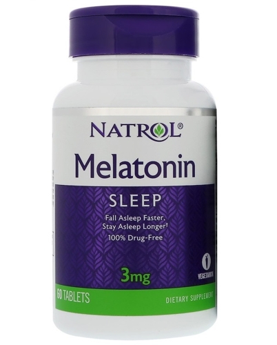 Добавка биологически активная к пище Мелатонин / Melatonin 3 мг 60 таблеток