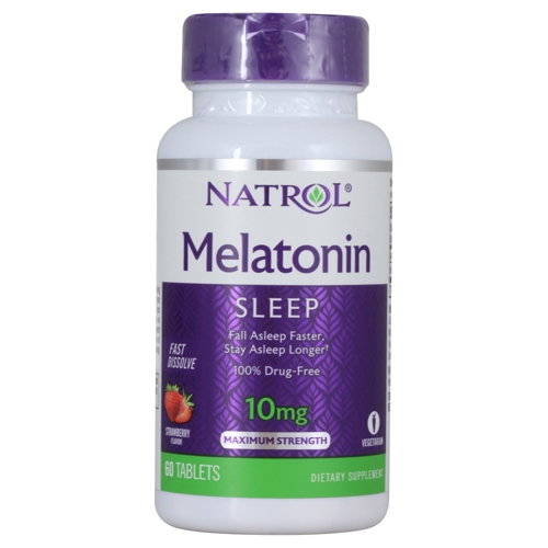 Добавка биологически активная к пище Мелатонин / Melatonin F/D 10 мг 60 быстрорастворимых таблеток