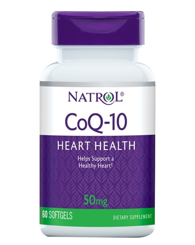 Добавка биологически активная к пище Натрол коэнзим Q-10 / CoQ-10 50 мг 60 капсул