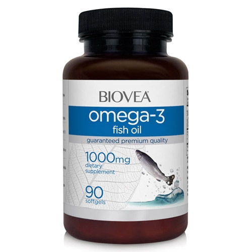 Добавка биологически активная к пище Омега-3 Фиш Ойл / Omega-3 Fish Oil 1000 мг 90 капсул