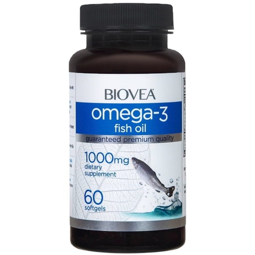 Добавка биологически активная к пище Омега-3 Фиш Ойл / Omega-3 Fish Oil 1000 мг 60 капсул