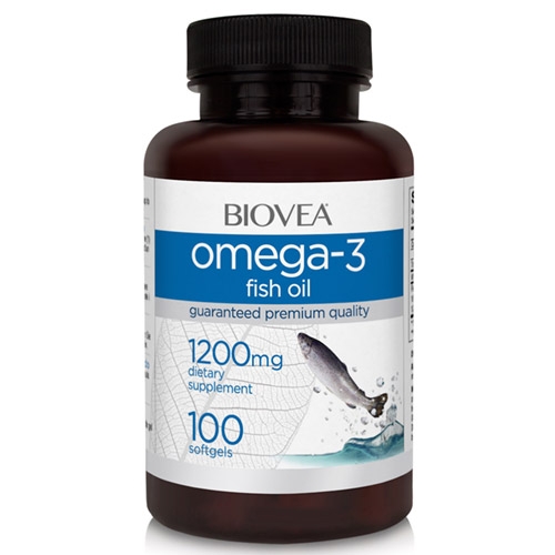 Добавка биологически активная к пище Омега-3 Фиш Ойл / Omega-3 Fish Oil 1200 мг 100 капсул