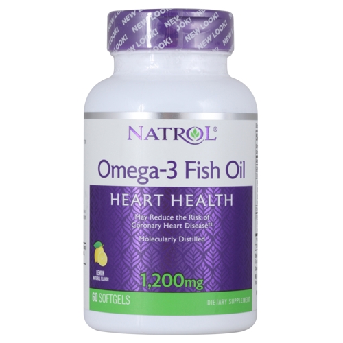 Добавка биологически активная к пище Омега 3 рыбий жир софт гель / Omega-3 Fish Oil 1200 мг 60 капс
