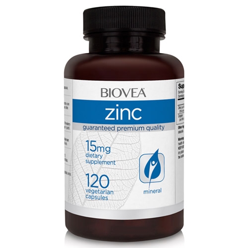 Добавка биологически активная к пище Цинк / Zinc 15 мг 120 капсул