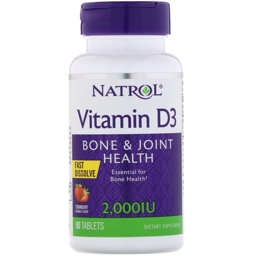 Добавка биологически активная к пище Витамин D3 МЕ 2000 / Vitamin D3 2,000 IU F/D 90 быстрораствори