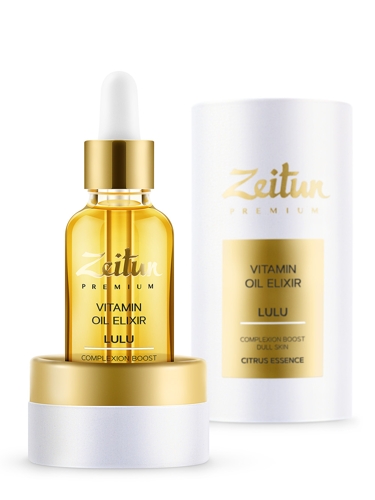 Эликсир масляный витаминный для сияния кожи лица / LULU 30 мл