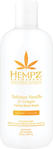 Гель для душа, имбирь и ваниль таити / Tahitian Vanilla & Ginger Herbal Body Wash 237 мл